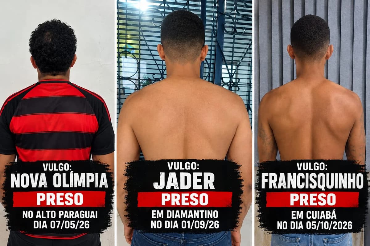 Último suspeito de execução em barbearia é preso em Cuiabá